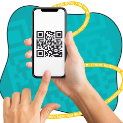 QR код құрал ретінде! - Школа программирования для детей, компьютерные курсы для школьников, начинающих и подростков - KIBERone г. Астана