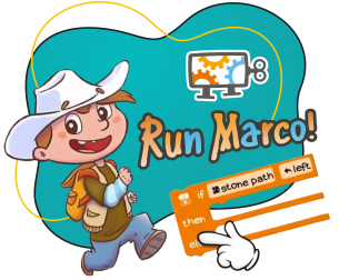 Run Marco - Школа программирования для детей, компьютерные курсы для школьников, начинающих и подростков - KIBERone г. Астана