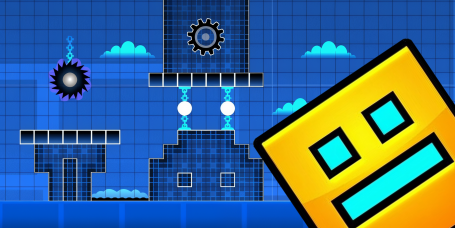 Өз Geometry Dash ойының: ата-аналардың балалық шағындағы ойынды жасаймыз - Школа программирования для детей, компьютерные курсы для школьников, начинающих и подростков - KIBERone г. Астана